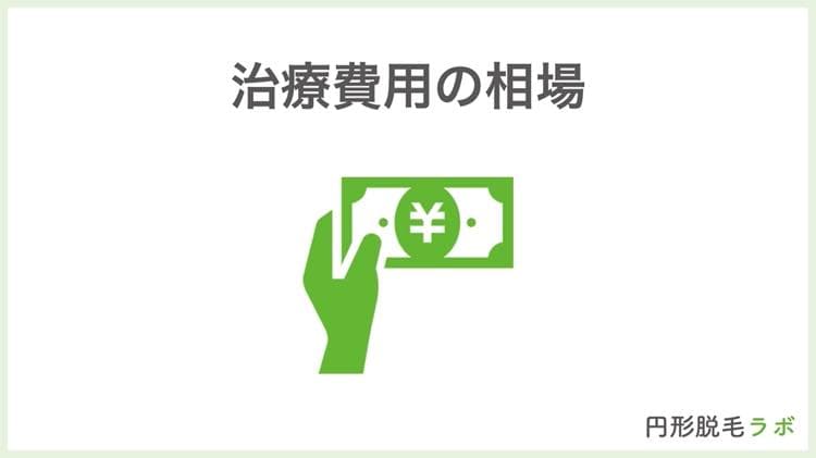 円形脱毛症にかかる治療費用の相場